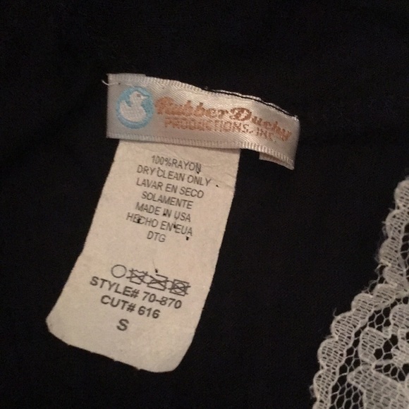 Lace trim top by Rubber Duck Productions - Picture 3 of 3